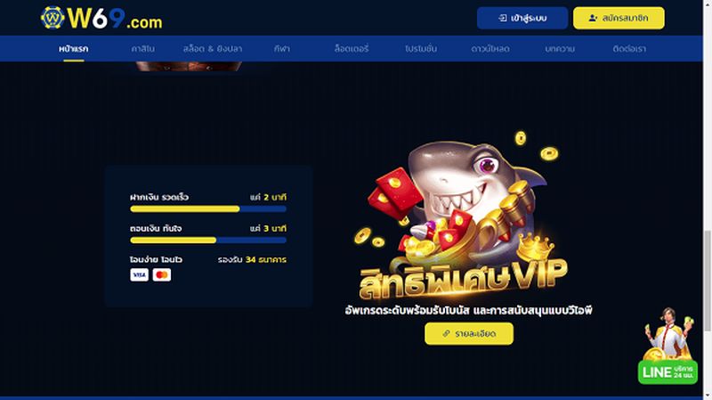 ระบบฝาก-ถอนเงิน ทำได้รวดเร็ว จากระบบที่ดีที่สุด